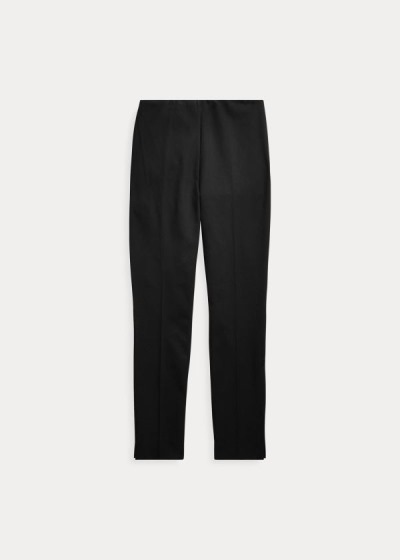 Pantalones Polo Ralph Lauren Mujer Negros - Bi-Stretch Skinny - NZKDX4592